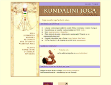 Tablet Screenshot of kundalinijoga.si